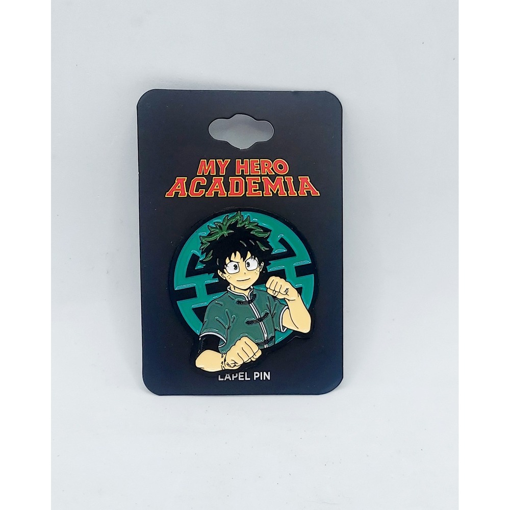 My Hero Academia Izuku Midoriya Deku Fight Stance Enamel Pin